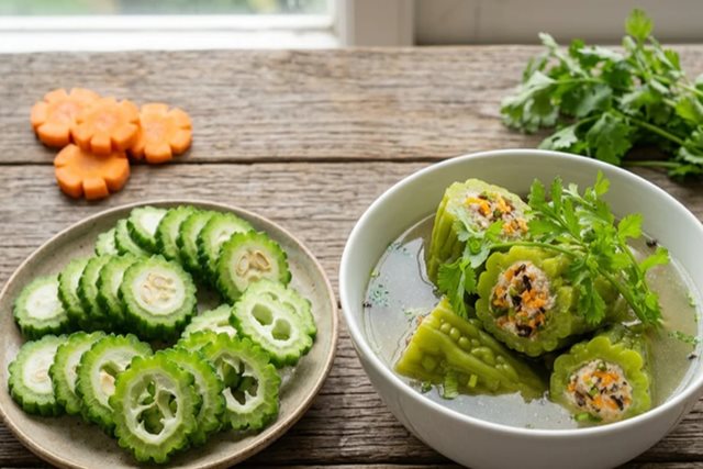 Ăn mướp đắng sống hay nấu chín tốt hơn cho sức khỏe?